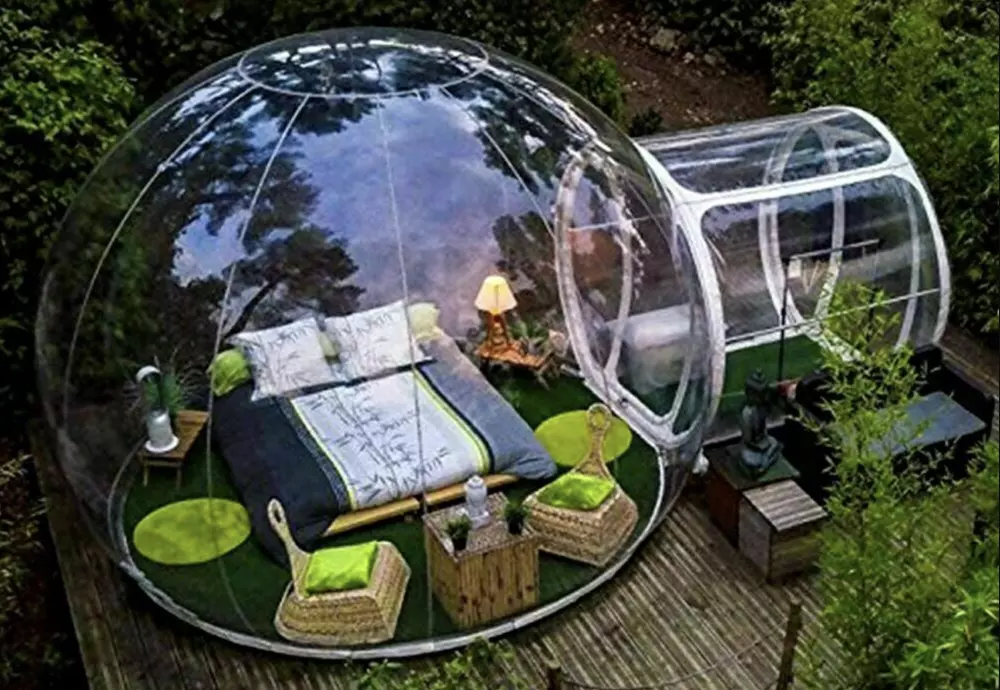 inflatable bubble tent camping