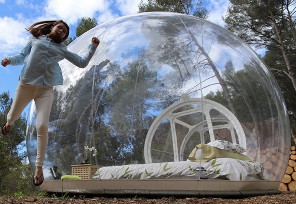 inflatable bubble tent camping